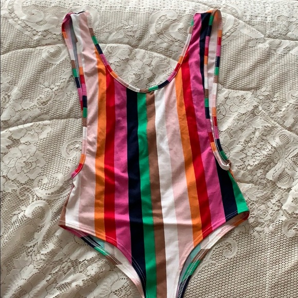 Striped bodysuit - Picture 1 of 3